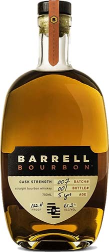 Barrell Cask Strength Straight Bourbon Whiskey Batch 007