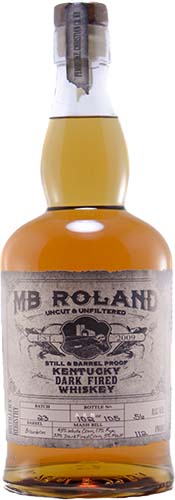MB Roland Dark Fired Kentucky Straight Bourbon Whiskey