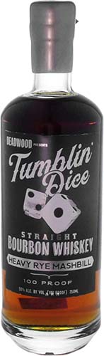 Deadwood Tumblin Dice 100 Proof Bourbon Whiskey