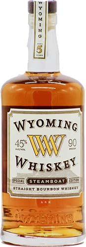 Wyoming  Steamboat Special Edition Bourbon Whiskey