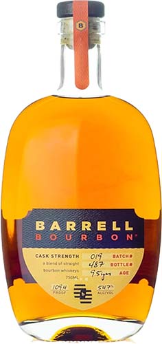 Barrell Bourbon Batch 0019 Cask Strength Straigh Bourbon Whiskey