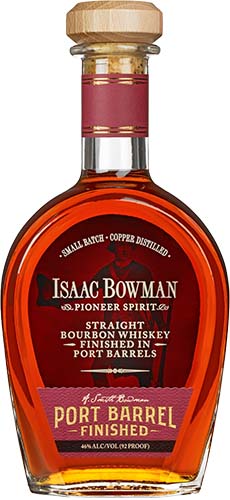 Isaac Bowman Port Finish Straight Bourbon Whiskey