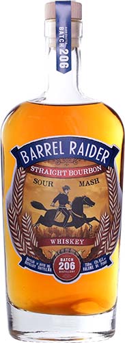 Batch 206 Distilleries Barrel Raider Sour Mash Straight Bourbon