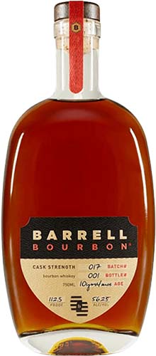 Barrell Bourbon Batch 017 Cask Strength Straight Bourbon