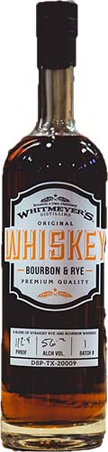 Whitmeyers WhiskeyBourbon & Rye