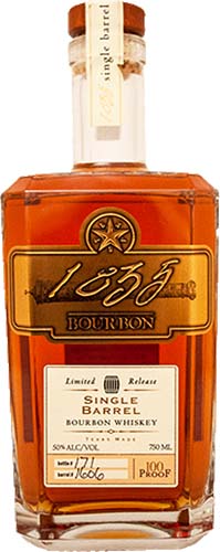 Lone Star 1835 Texas Bourbon Single Barrel 100 Proof