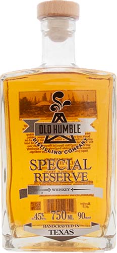 Old Humble Distilling Company Special Reserve Whiskey