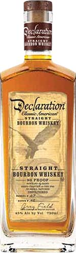 Declaration Straight Bourbon Whiskey