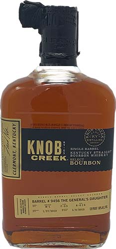 Knob Creek Single Barrel Generals Daughter