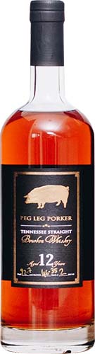Peg Leg Porker 12 Year Tennessee Straight Bourbon Whiskey