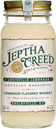 Jeptha Creed Louisville Lemonade Kentucky Moonshine