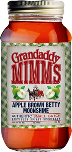 Grandaddy Mimm's Handcrafted Apple Moonshine