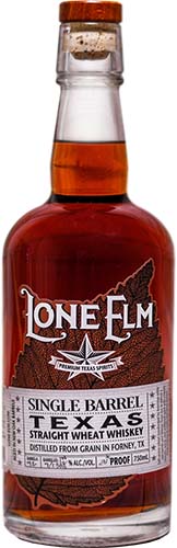 Lone Elm Single Barrel Texas Wheat Whiskey