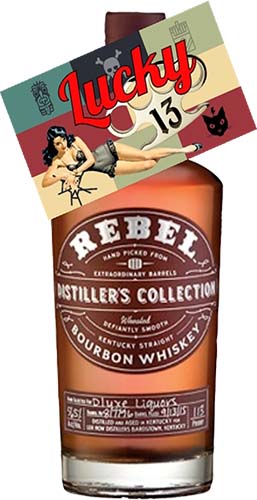 Rebel Yell Bourbon 'Lucky 13'