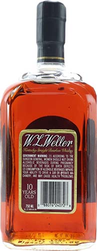 W.L.Weller Centennial 10 Year Old Kentucky Straight Wheated Bourbon Whiskey