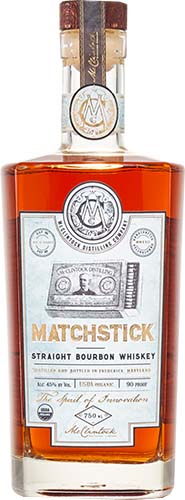 Mcclintock Distilling Matchstick Straight Bourbon Whiskey