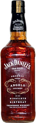 Jack Daniel's Angelo Lucchesi 90Th Birthday Tennessee Whiskey