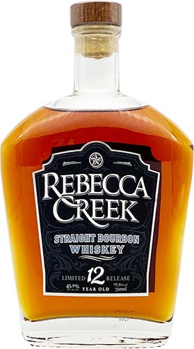 Rebecca Creek Distillery 12 Year Old Straight Bourbon Whiskey