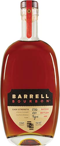 Barrell Bourbon Batch 026 Cask Strength