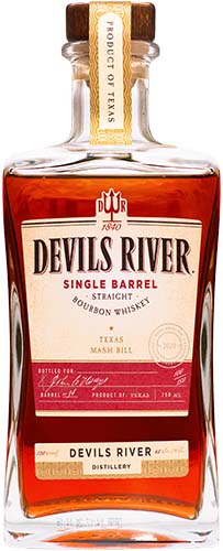 Specs Single Barrel Devils River Bourbon