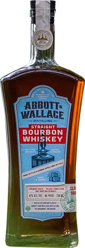 Abbott & Wallace Straight Bourbon Whiskey