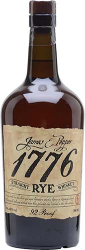 James E.Pepper 1776 Straight Bourbon Whiksey