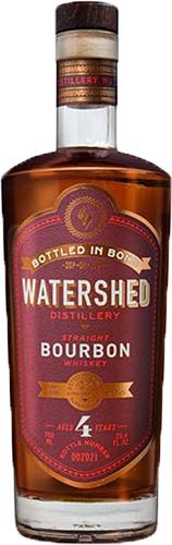 Watershed Botteled And Bond Bourbon