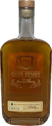 Case Study 4 Year Old Straight Bourbon Whiskey