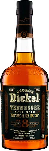 George Dickel No 8 Sour Mash Tennessee Whisky