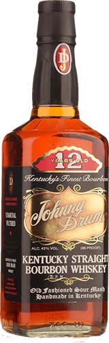 Johnny Drum 12 Years Old Kentucky Straight Bourbon Whiskey
