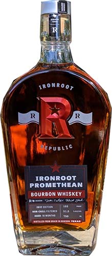 Ironroot Promethean Bourbon Whiskey