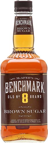 Mcafee's benchmark Old No.8 Brown Sugar Bourbon Whiskey