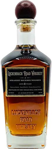 Luckenbach Road Straight Bourbon Whiskey