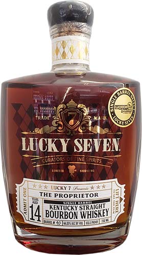 Lucky Seven 14 Year Old BARREL #40 Whiskey