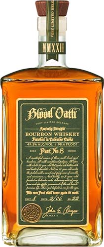 Blood Oath Bourbon Pact No.8