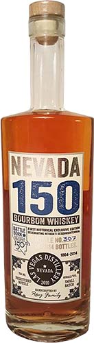 Las Vegas Distillery Nevada 150 Straight Bourbon