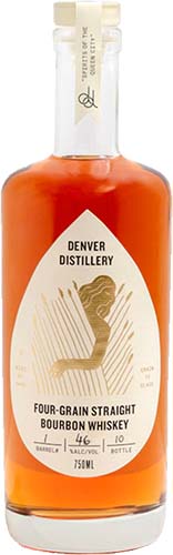 Denver Distillery Four Grain Straight Bourbon Whiskey