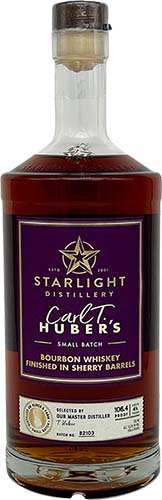 Starlight Sherry Finished Single Barrel Bourbon