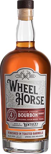 Wheel Horse Bourbon Toasted Barrel 4 Year Old