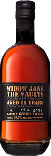 Widow Jane Bourbon The Vaults 2.0 15 Year Old Bourbon Whiskey