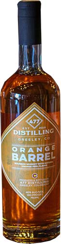 477 Distilling Orange Barrel Bourbon
