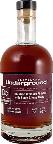 Underground Black Cherry Full Proof Bourbon Whiskey