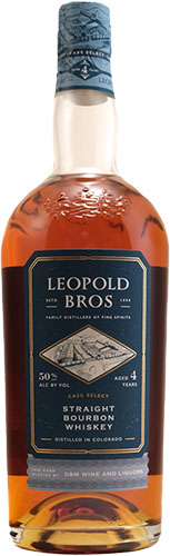 Leopold Bros. 4 Year Old Straight Bourbon Whiskey