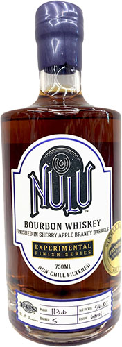 Nulu Bourbon Sherry Apple Brandy Finish
