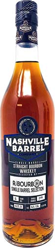 Nashville Barrel Single Barrel 5 Year Old Straight Bourbon Whiskey