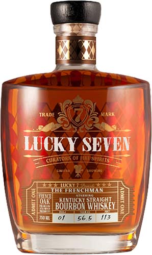 Lucky 7 Bourbon The Frenchman Kentucky Straight Bourbon Whiskey