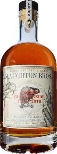Quincy Street Laughton Bros 3 Year Old Bourbon Whiskey