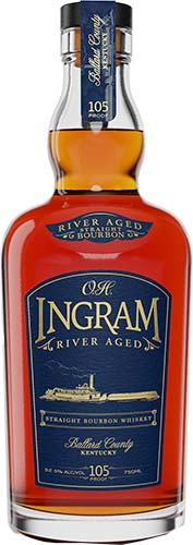 O H Ingram River Aged Straight Bourbon Whiskey
