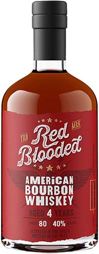 Red Blooded 4 Year American Bourbon Whiskey