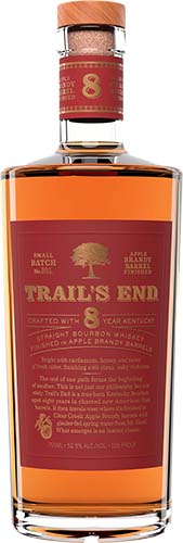 Trail's End 8 Year Straight Bourbon Whiskey Finished in Apple Brandy